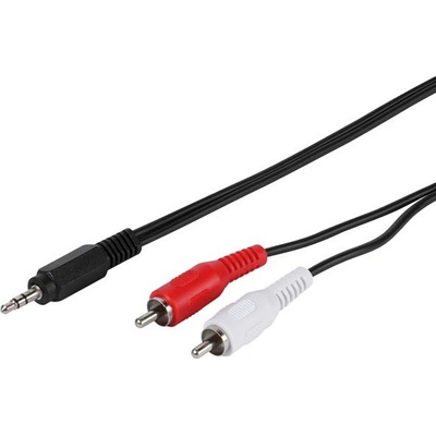 Vivanco Аудио кабел Vivanco - 19320, жак 3.5 mm/2x RCA, 1.5 m, многоцветен (19320)