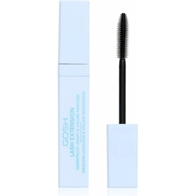 Gosh Lash Extension riasenka predlžuje a zhusťuje mihalnice Extreme Black 7 ml
