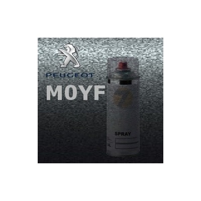 PEUGEOT M0YF GRIS COSMOS metalická barva Sprej 400ml
