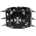 Leather & steel fashion Гривна Cross - LSF1 37
