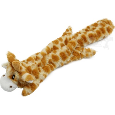 Uniq Pets šustící pískací žirafa 42 x 13 cm