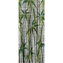 Maximex Zelený bambusový závěs do dveří 200x90 cm Bamboo - Maximex