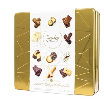 Desobry Белгийски бисквити в метална кутия