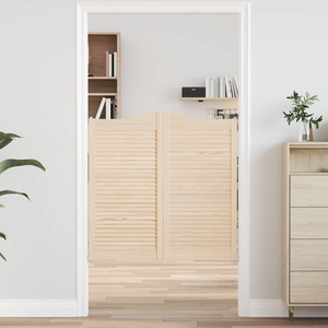 vidaXL Врати с люлеещо се отваряне 100 x 50 cm Натурално (42047171)