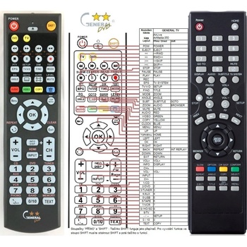 GENERAL AIRLIVE AIRMEDIA-350 - съвместимо дистанционно управление на марката General (AIRMEDIA-350)