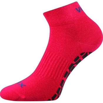 VoXX ponožky JUMPYX protiskluzové 3 STEJNÉ páry magenta