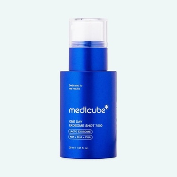 medicube Ампула за лице с екзозоми, AHA+BHA+PHA MediCube One Day Exosome Shot Pore Ampoule 7500 (768524)