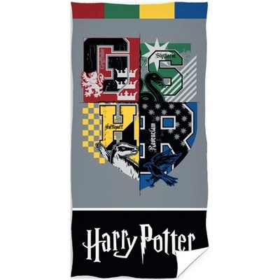 Carbotex detská osuška Harry Potter Erby 70x140 cm