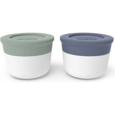 Monbento sada 2 ks omáčníků MB Temple S pink green Natural/blue Natural