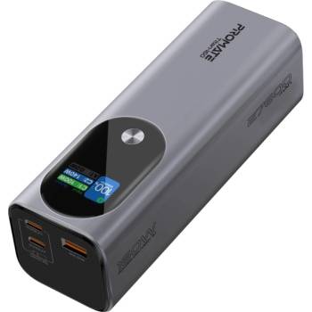 Promate Портативна батерия ProMate - Titan-160, 27600 mAh, сива (6959144065472)