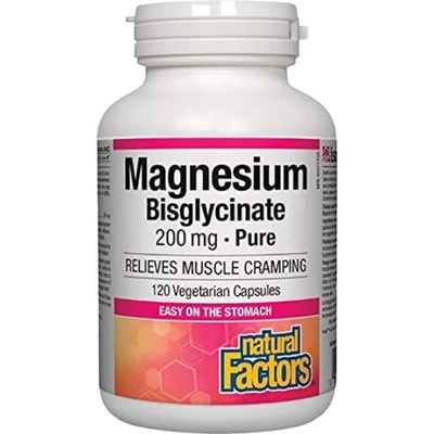 Natural Factors Magnesium Bisglycinate 200 mg [120 капсули]