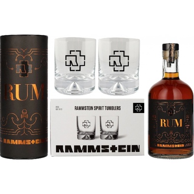 1423 Aps Rammstein 40% 0,7 l (dárkové balení 2 sklenice)