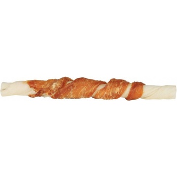 Trixie Dentafun Tyčinka z byvolej kože zviazaná kuracím mäsom, 28cm, 3ks