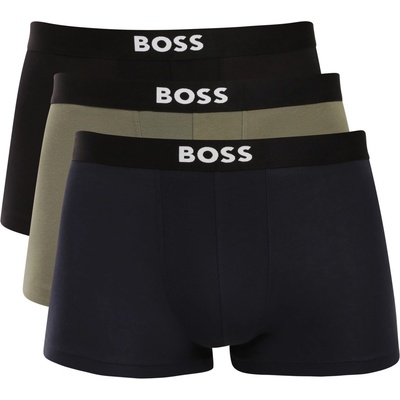 BOSS Комплект от три - мъжки боксерки BOSS многоцветни BOSS | Cheren Sin Zelen Mnogotsveten | МЪЖЕ | XXL