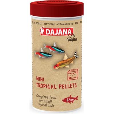 Dajana Mini Tropical Pellets 100 ml