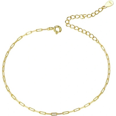 Grace Silver Jewellery stříbrný náramek stefany Gold NR-SCB221/15 zlatá