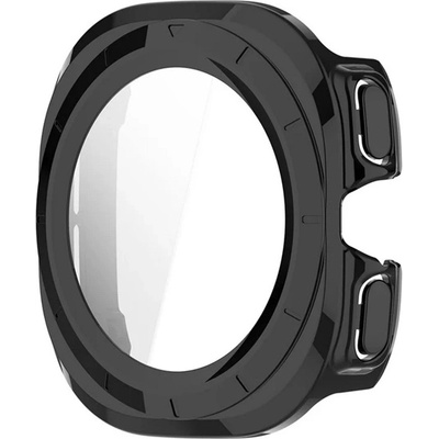 gigapack Samsung Watch Ultra eSIM 47 мм GIGAPACK Пластмасова рамка BUMPER, устойчивост на удар + защитно стъкло на дисплея, ЧЕРНО GP-162669 (GP-162669)