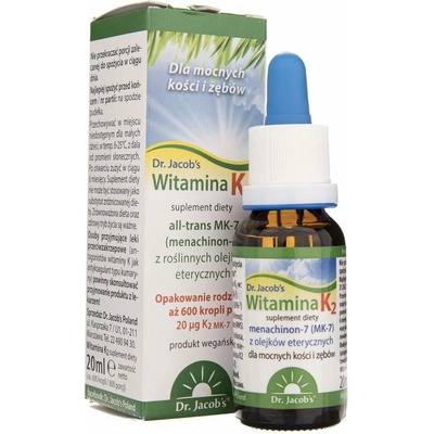 Dr. Jacob's Vitamín K2 kvapky 20 ml