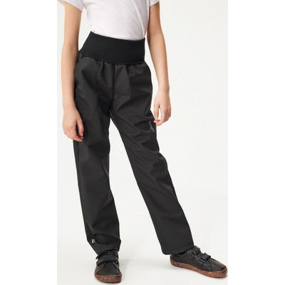 Unuo dětské softshellové kalhoty bez zateplení Simple černá – Zbozi.Blesk.cz