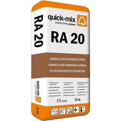 Quick-Mix Samonivelačná hmota RA 20, 25 kg