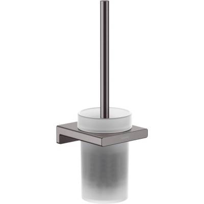 Hansgrohe AddStoris WC kartáč nástěnný kartáčovaný černý chrom HAN-41752340