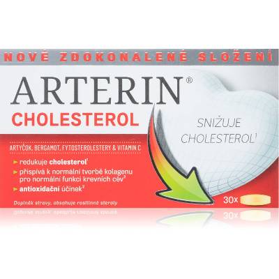 Arterin Cholesterol tablety na udržanie normálnej hladiny cholesterolu 30 tbl