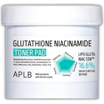 APLB - Glutathione Niacinamide Toner Pad 60pads