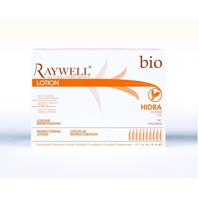 Raywell BIO hydratačné sérum na suché vlasy 10x10 ml