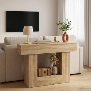 vidaXL Сонома дъб 101 x 30 x 74 см (899947)