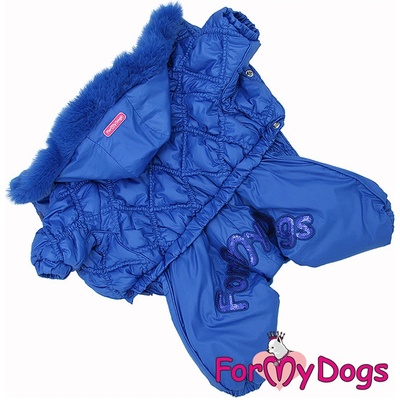 FOR MY DOGS Overal BLUE SQUARE