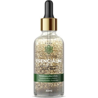 LeFleur Tea tree s výhonky rostliny 100% přírodní esenciální olej 30 ml