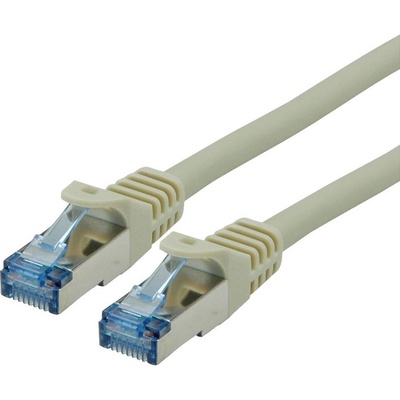 Value 21.99.0867 RJ45, CAT 6A S/FTP, 10m, šedý