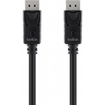 Belkin Кабел DisplayPort към DisplayPort с поддръжка на 4K (300 см) - Belkin DisplayPort 1.2 to DisplayPort 1.2 Cable (черен) (F2CD000bt3M)