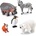 Learning Resources Комплект фигурки Learning Resources - Животни от зоопарка (6704110010)