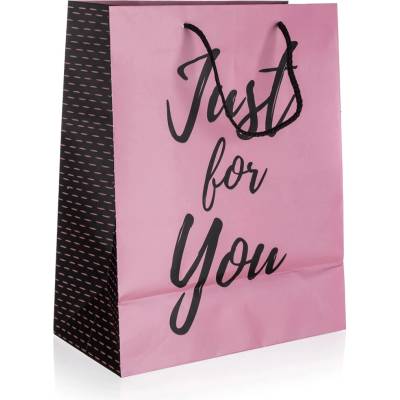 Darčeková taška Just For You Pink L 26 × 32 × 13 cm