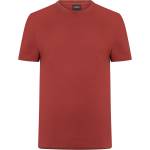 Boss Тениска Boss Men's Tiburt Bubble Structure Cotton Short Sleeve T-Shirt - Open Brown