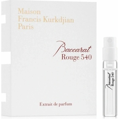 Maison Francis Kurkdjian Baccarat Rouge 540 parfumovaná voda unisex 2 ml vzorka