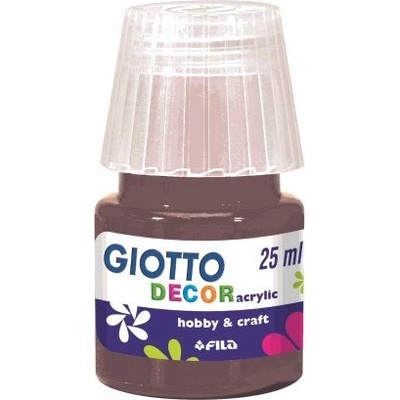 Akrylová barva Giotto Decor matt 25 ml hnědá