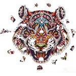 HARAHU Дървено пъзел - Color Tiger / M KP21877