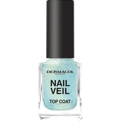 Dermacol lak na nehty 11 ml Nail Veil ocean