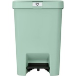 Brabantia Кош за смет с педал Brabantia StepUp 25L, Jade Green (1008484) - topmall