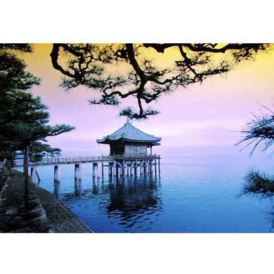 W+G 288 Papírová 8 dílná fototapeta Zen, Umikidou Temple, rozměry 366 x 254 cm