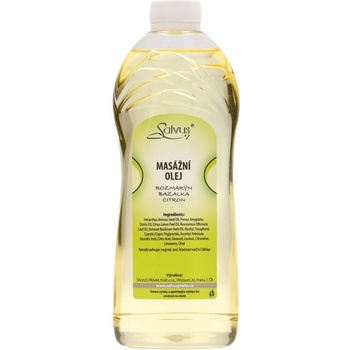 Salvus masážní olej Rozmarýn Bazalka Citron 500 ml