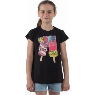 AUTHORITY KIDS T COL G black Černá