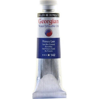 Daler Rowney Georgian Маслена боя Primary Cyan 37 ml 1 бр (119037142)