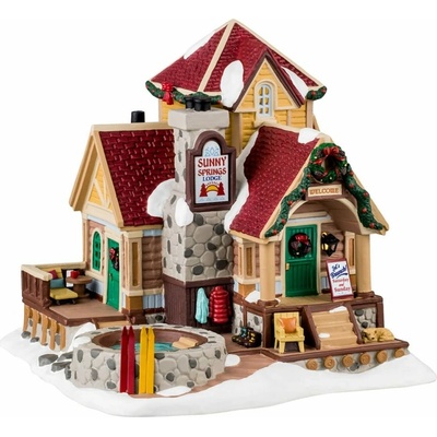 Svietiaci domček Lemax 45229 Slnečný kúpeľ