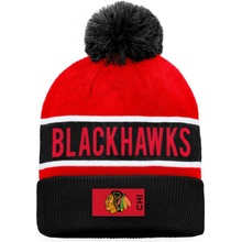 Fanatics Authentic Pro Game & Train Cuff ed Pom Knit Chicago Blackhawks