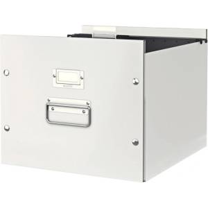 LEITZ Кутия за съхранение на папки с окачване, LEITZ "Click&Store", бяла 60460001 (60460001)