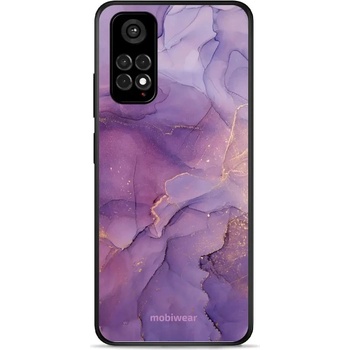Pouzdro Mobiwear Glossy Xiaomi Redmi Note 11 - G050G - Fialový mramor