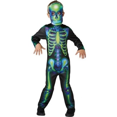 Rubies Детски карнавален костюм Rubies Neon Skeleton р-р M-L